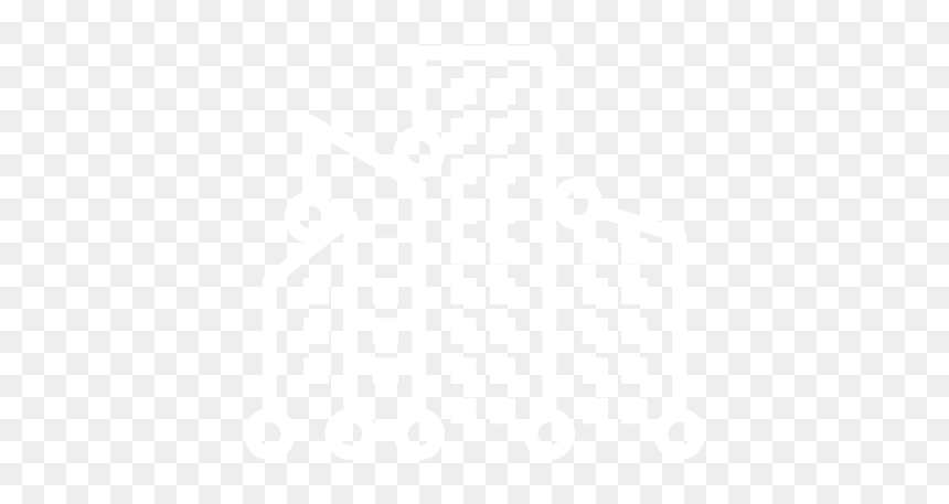 Smart City Icon White, HD Png Download - city icon png