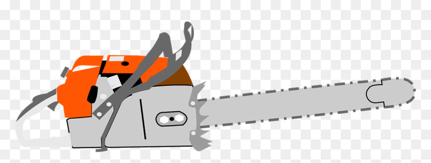 Chainsaw Clipart, HD Png Download - chainsaw png