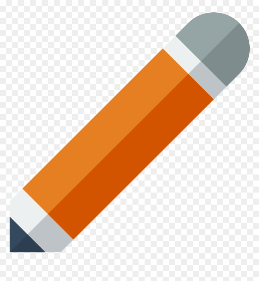 Design Development Icons In Svg And Png - Flat Pencil Icon Png, Transparent Png - pencil icon png