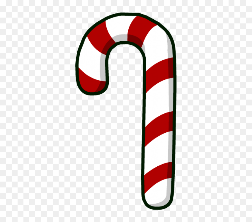 Striped Sugar Cane Png Image - Candy Cane Clipart Png, Transparent Png - cane png