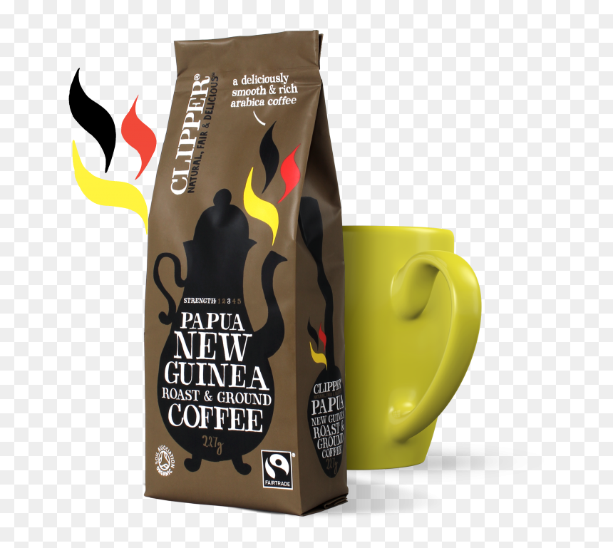 Fairtrade Roast Ground Papua New Guinea Coffee - Βιολογικοι Καφεδεσ Φιλτρου, HD Png Download - ground png