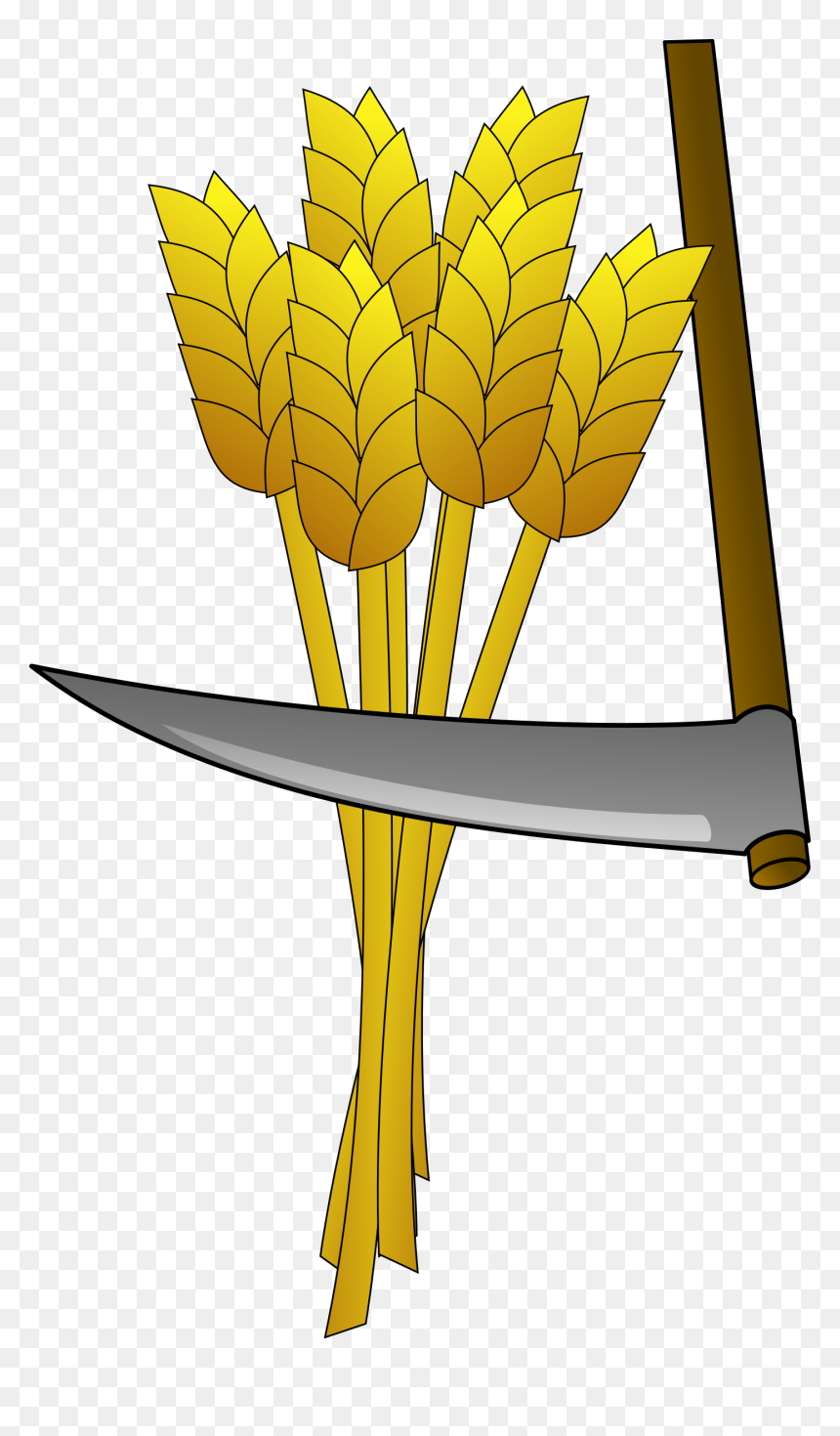 Farm Clip Arts - Scythe Harvest Png, Transparent Png - farm png