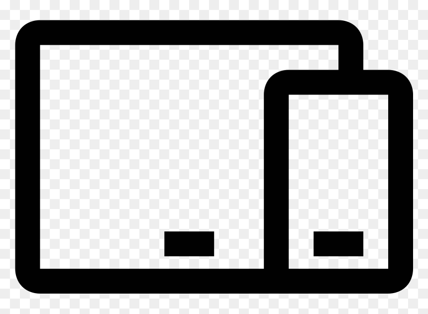 Smartphone Tablet Icon, HD Png Download - smartphone icon png