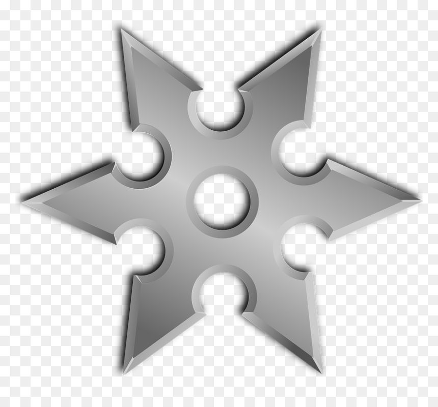 Thumb Image - Transparent Ninja Shuriken Png, Png Download - ninja star png