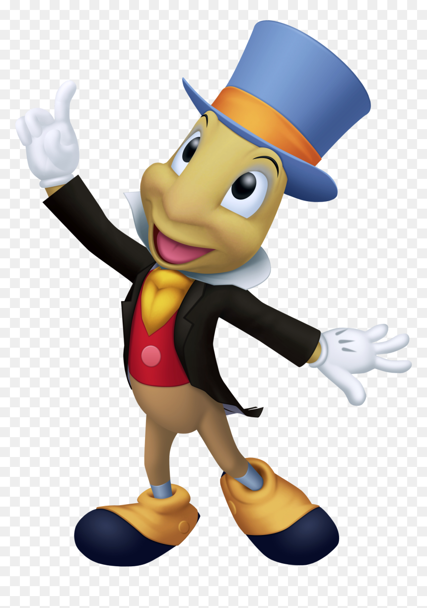 Thumb Image - Kingdom Hearts 2 Jiminy, HD Png Download - pinocchio png