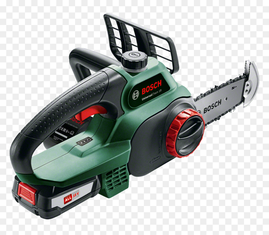 Bosch Universal Chain 18, HD Png Download - chainsaw png