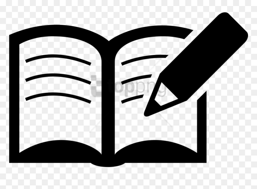 Free Png Book And Pencil Icon Png Image With Transparent - Book And Pencil Icon, Png Download - pencil icon png