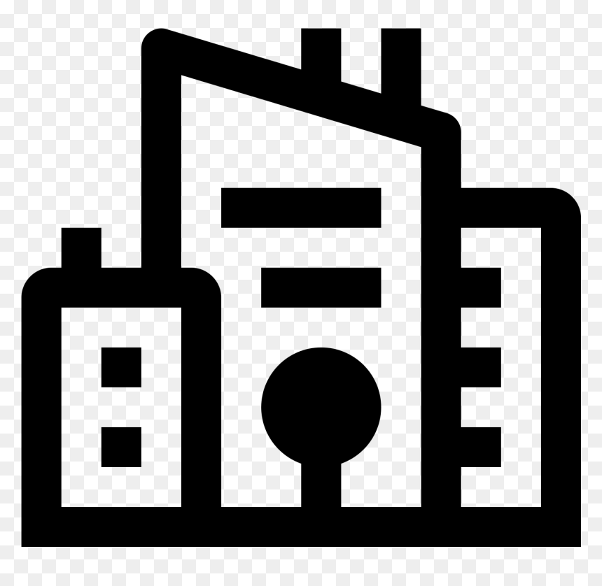Город Пиктограмма , Png Download, Transparent Png - city icon png