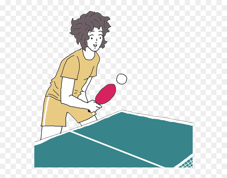 Table Tennis Ping Pong Deam - Ping Pong, HD Png Download - ping pong ball png