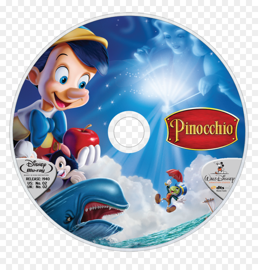 Pinocchio Movie Fanart Fanart - Pinocchio Blu Ray, HD Png Download - pinocchio png