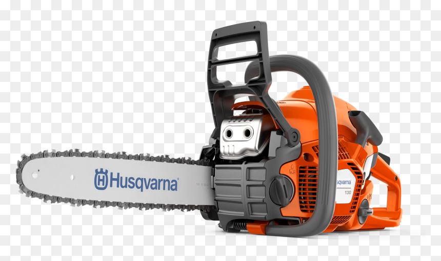 Husqvarna 130 Chainsaw, HD Png Download - chainsaw png