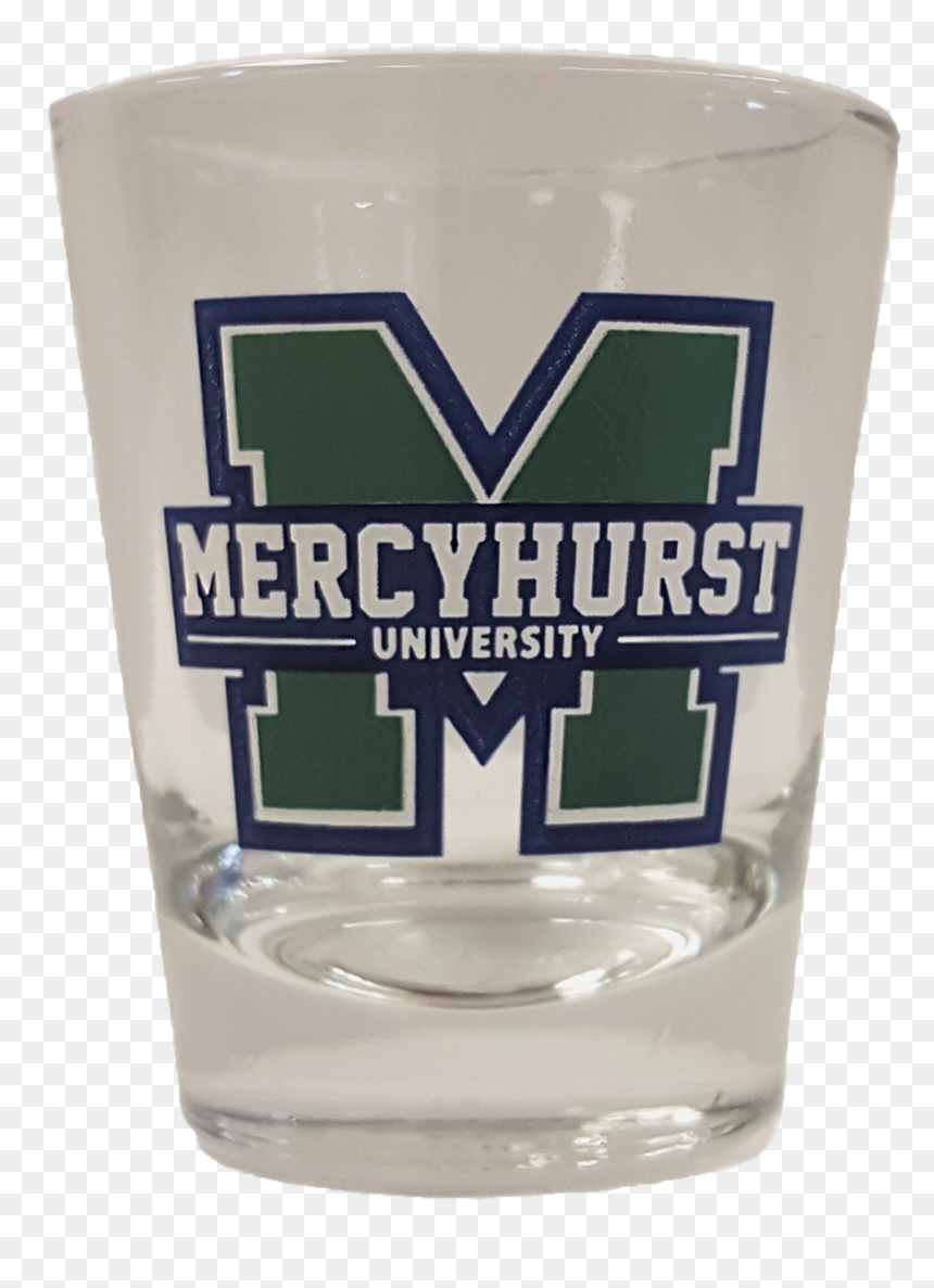 Shot Glass W/block M Logo - Mercyhurst University Athletics, HD Png Download - shot glass png