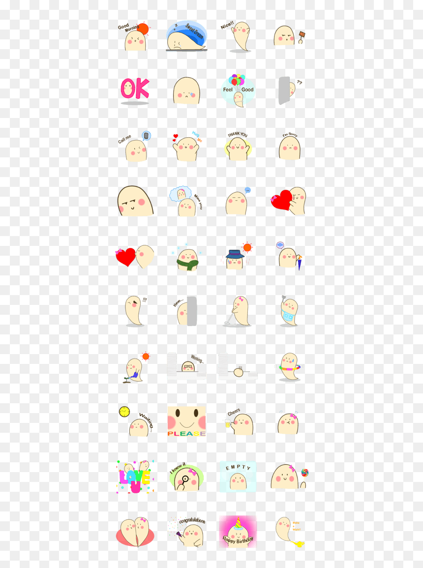 A Little Cute Ghost , Png Download, Transparent Png - cute ghost png
