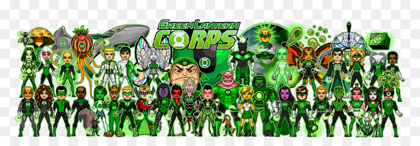 Transparent Green Lantern Png - Green Lantern Corps Transparent, Png Download - green lantern png