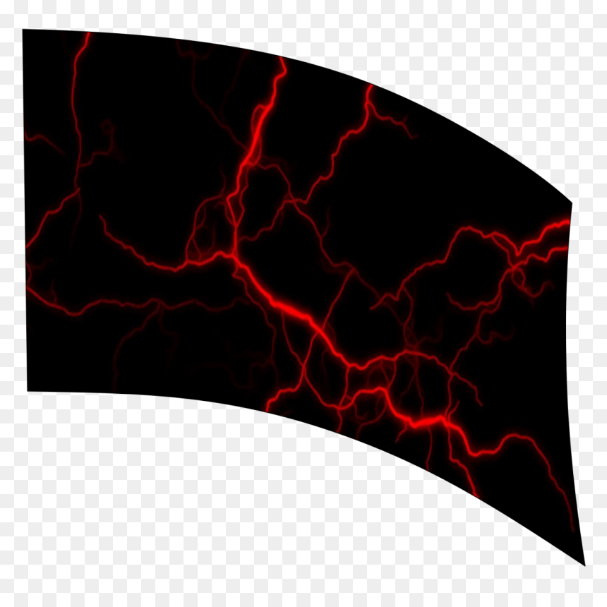Fractal Art, HD Png Download - red lightning png
