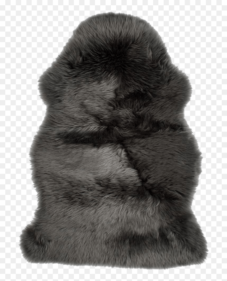 Shiny Sheepskin Rug - Fur Clothing, HD Png Download - shiny png
