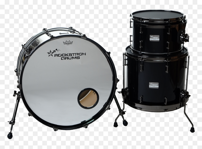 Transparent Drum Set Png - Rockstroh Drums, Png Download - drum png