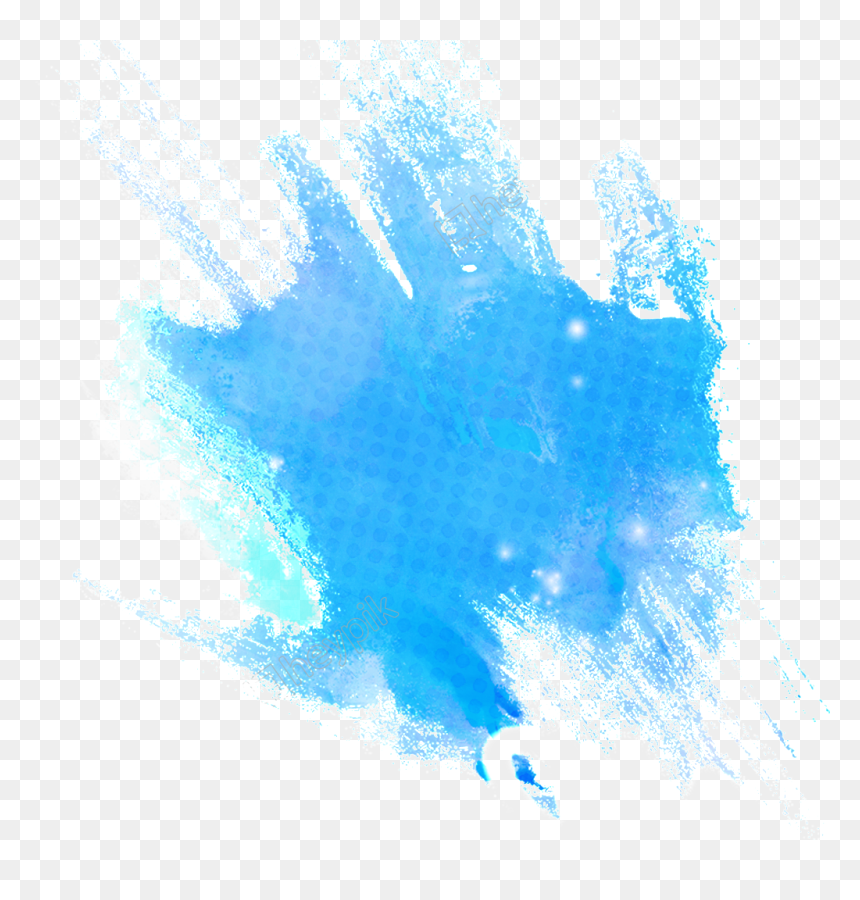 Transparent Pastel Watercolor Png, Png Download - blue watercolor png