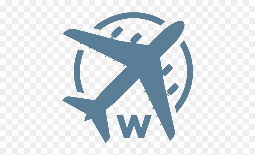 Wide Body Aircraft Icon - Airplane, HD Png Download - airplane icon png