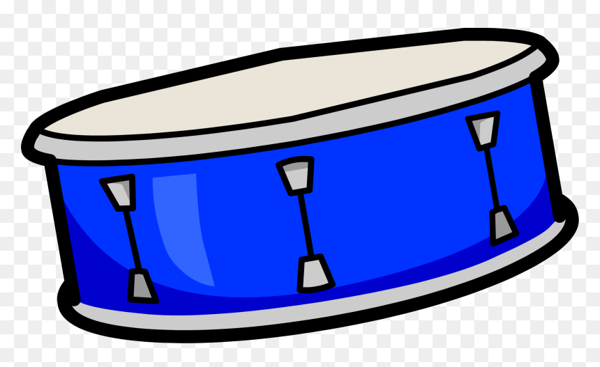Club Penguin Rewritten Wiki - Transparent Background Snare Drum Clipart, HD Png Download - drum png