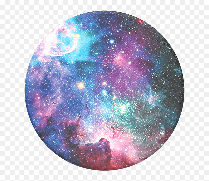 Blue Nebula Popsocket, HD Png Download - nebula png