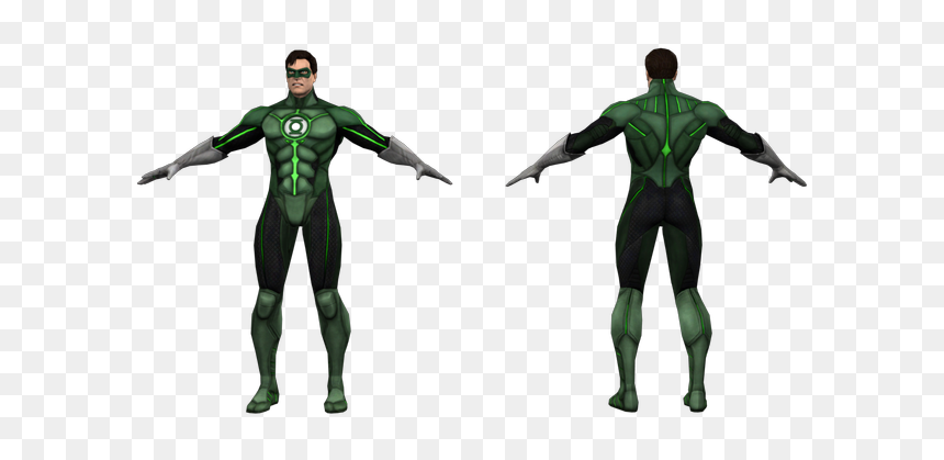 Download Zip Archive - Batman Arkham Origins In Injustice One 3 D, HD Png Download - green lantern png