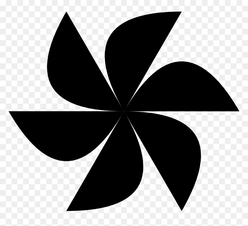 Flower Silhouette Clip Arts, HD Png Download - flower silhouette png