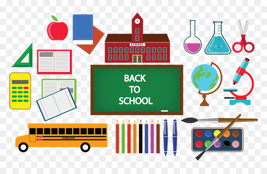 School Supplies - Tiếng Anh Đồ Dùng Học Tập, HD Png Download - school supplies png