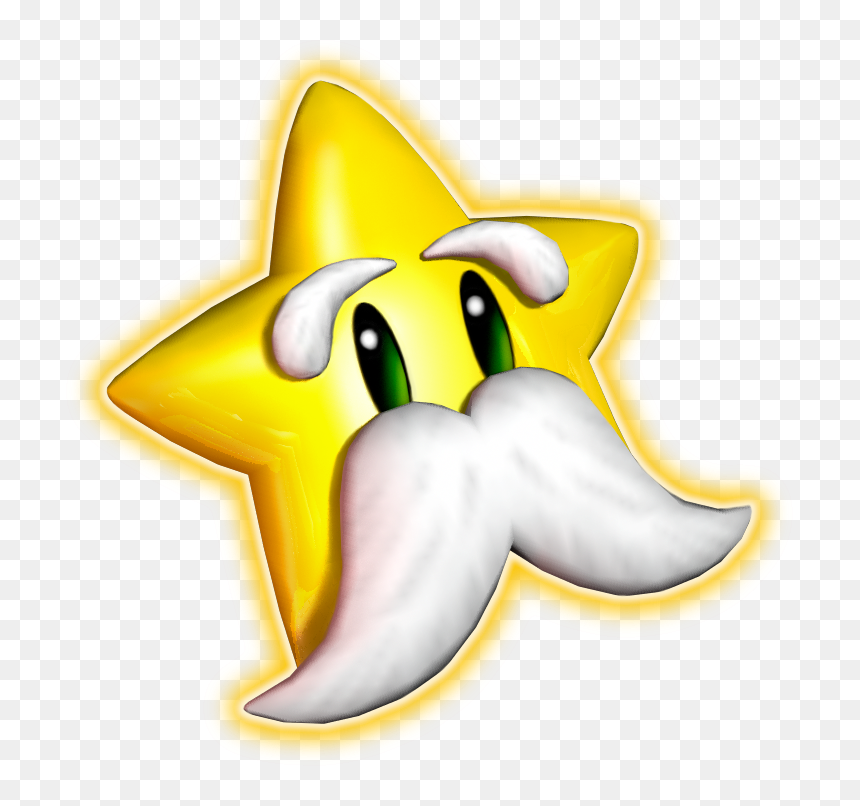 Mario Party 5 - Mario Party 5 Star, HD Png Download - mario mustache png