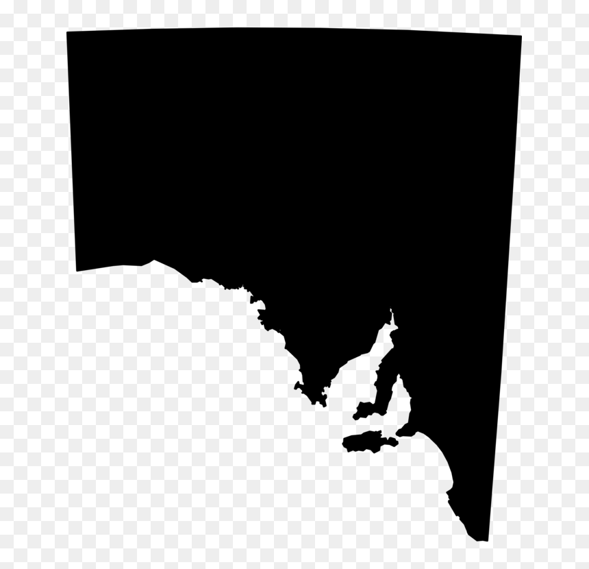 Photography - South Australia Map Vector, HD Png Download - bat silhouette png