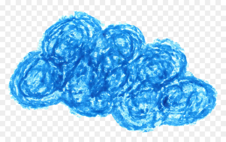 Crayon Painting Computing Doodle Transprent Png Free - Cloud Drawing Crayon Png, Transparent Png - crayon png