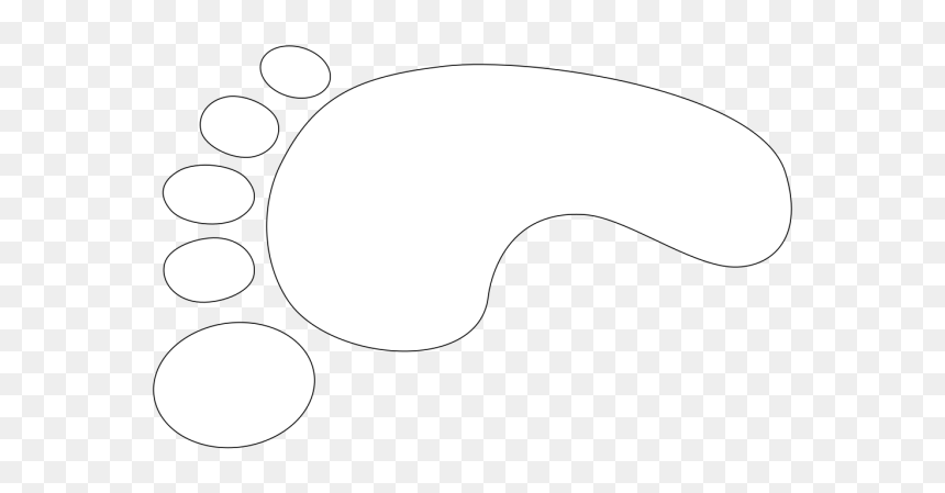 Goose Walking With Footprints Png Icons - Circle, Transparent Png - footprints png