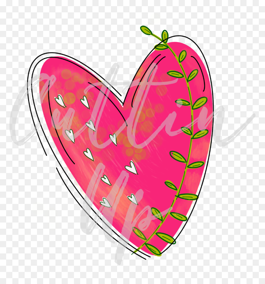 Hand Drawn Heart Png File - Portable Network Graphics, Transparent Png - drawn heart png