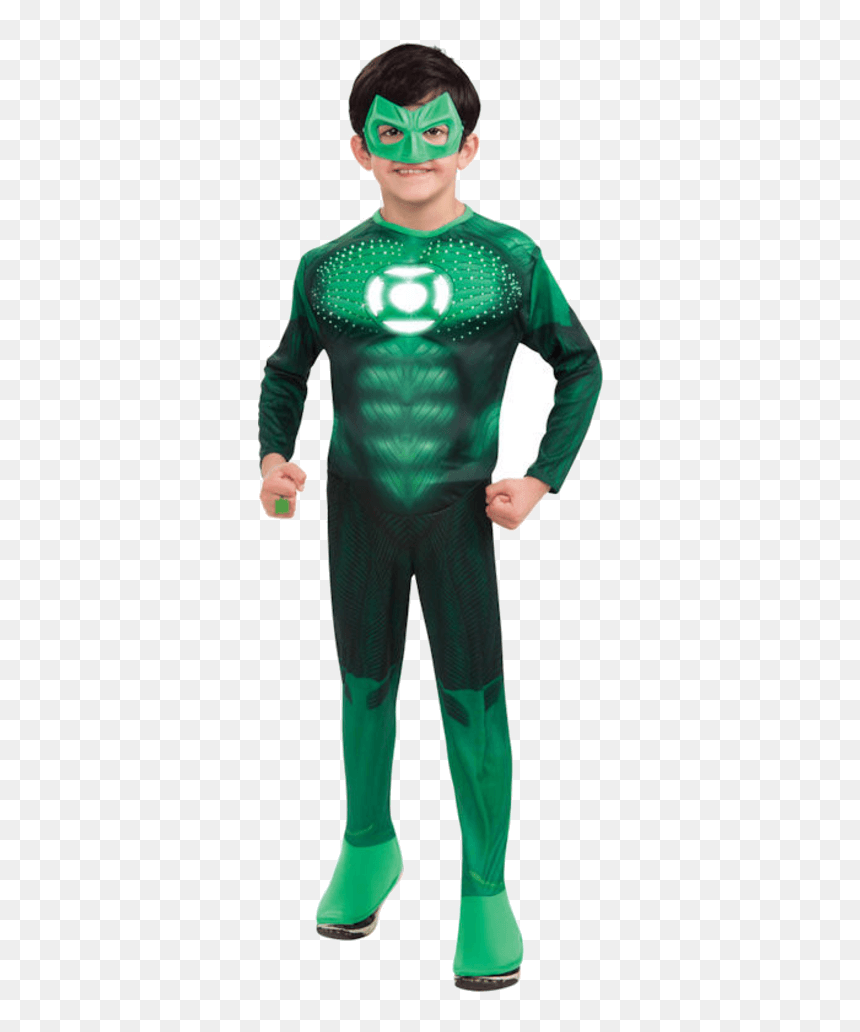 Halloween Costumes Superheroes For Boys, HD Png Download - green lantern png