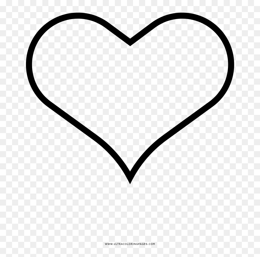 Africa Drawing Heart - Heart, HD Png Download - drawn heart png