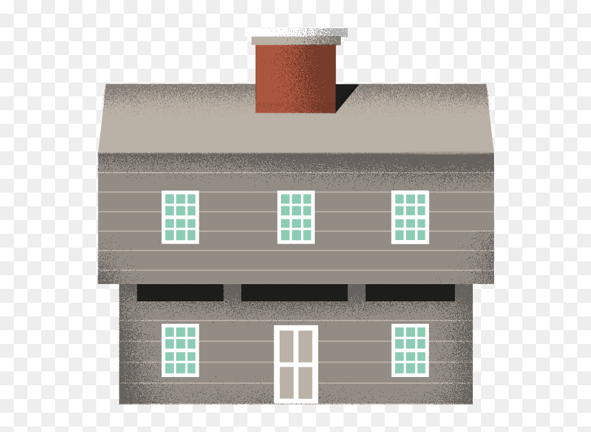 Richard Jackson House, 1664, New Hampshire - Architecture, HD Png Download - roof png