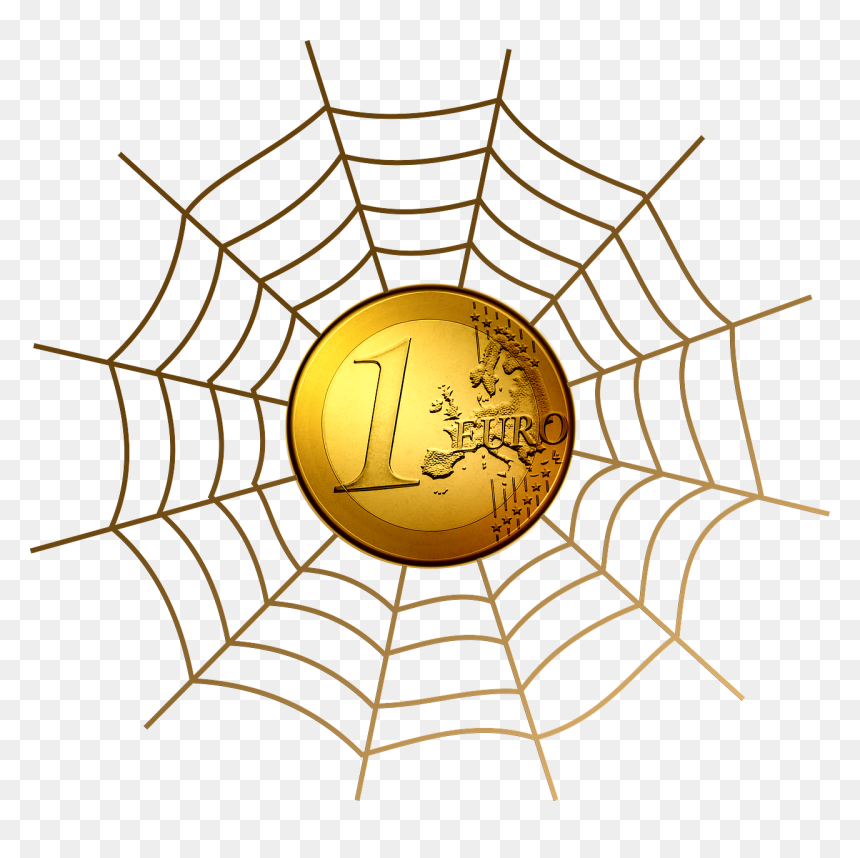 Spider Web Png Cartoon, Transparent Png - cobweb png