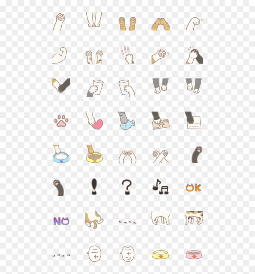 Clip Art, HD Png Download - cat paw png