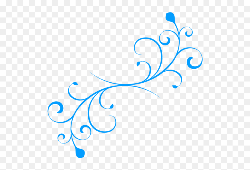Dise O Azul Flor - Vintage Design Free Downlode, HD Png Download - vectores png