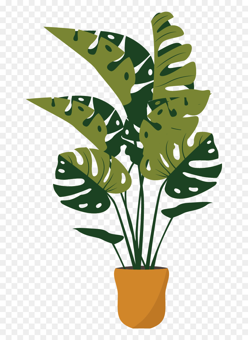 Vector Graphics, HD Png Download - house plant png