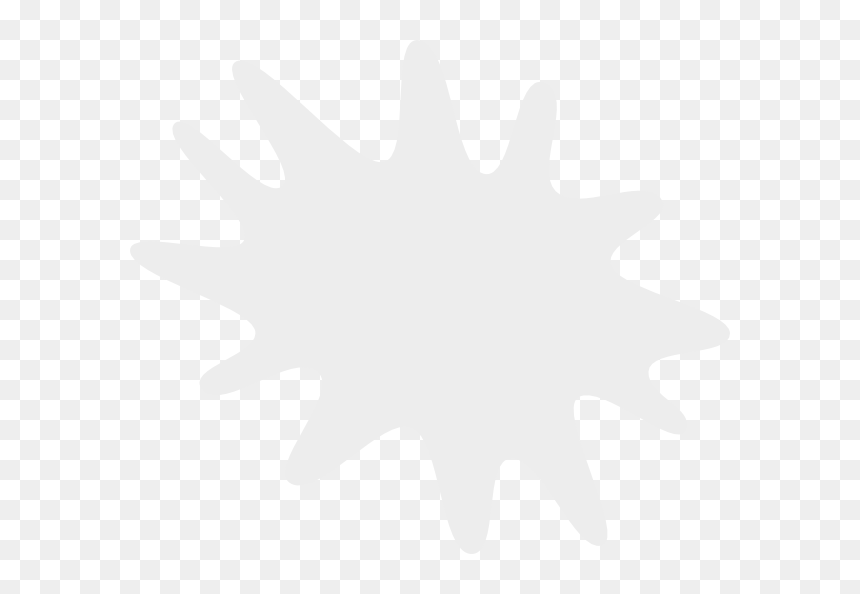 Gray Paint Splatter Svg Clip Arts - Circle, HD Png Download - white splatter png