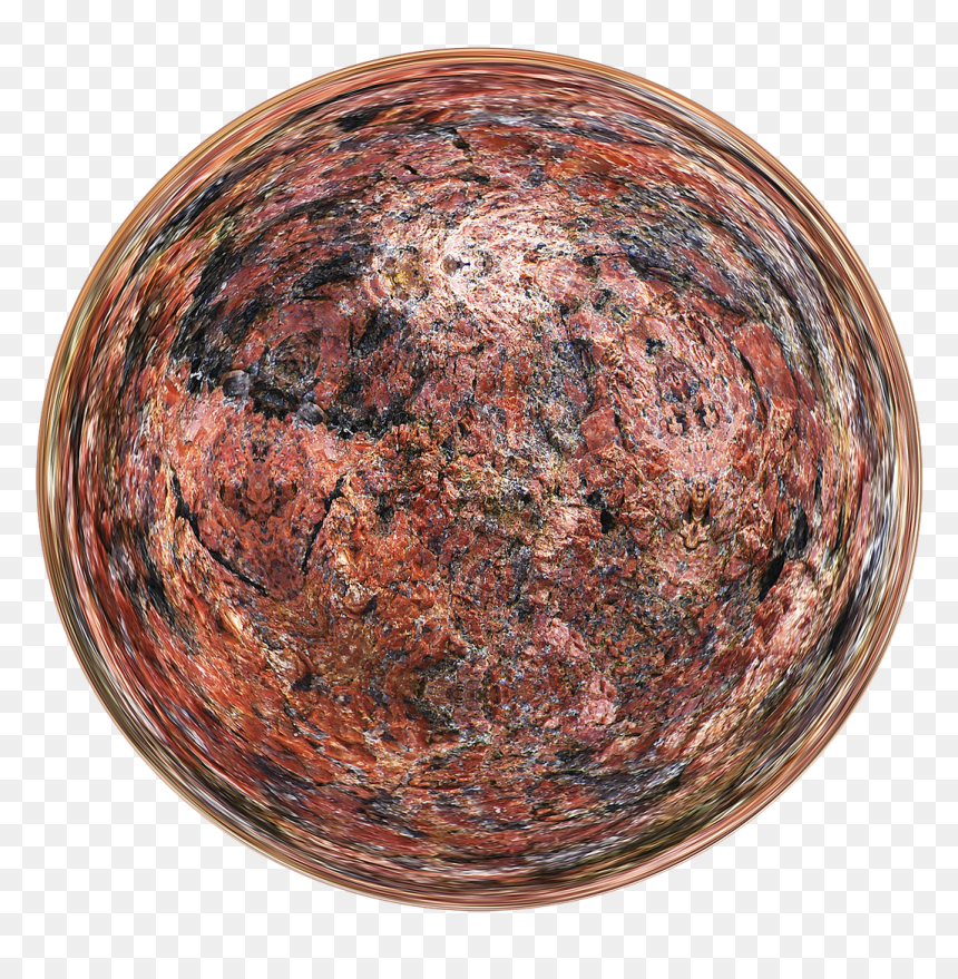 Esfera De Cobre Png, Transparent Png - marble png