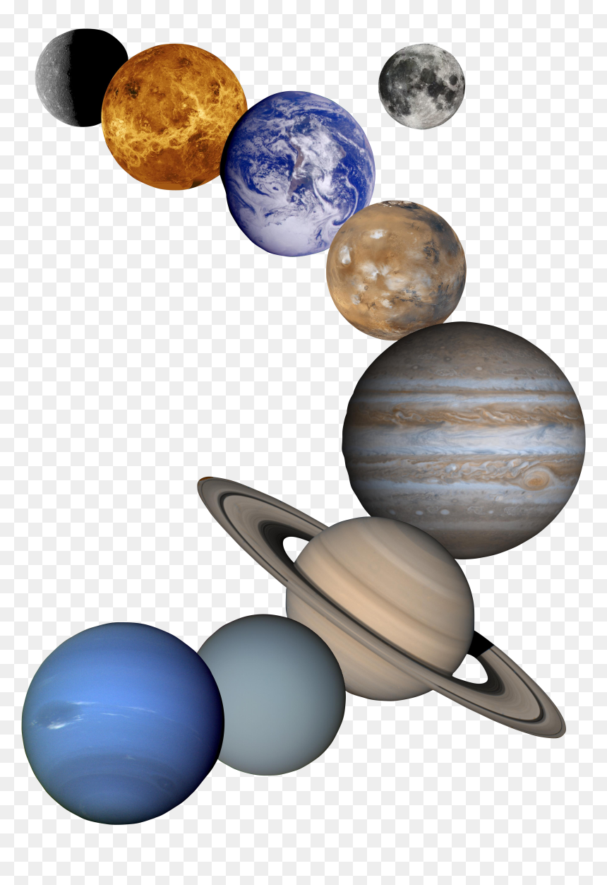Unique Solar System, HD Png Download - solar system png