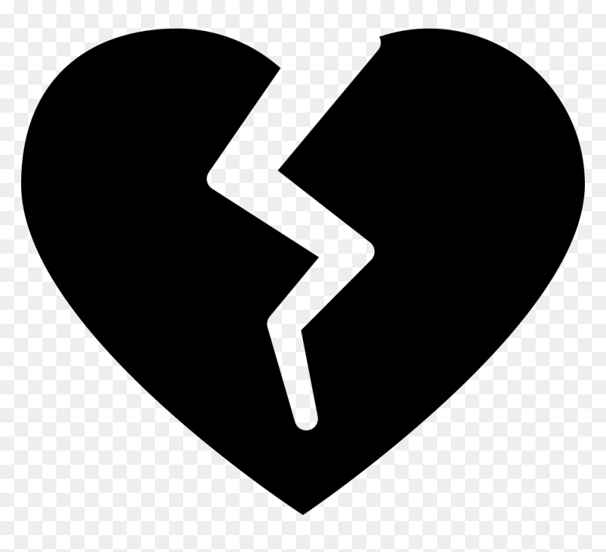 Broken Heart Silhouette Shape Comments - Broken Heart Silhouette Png, Transparent Png - superhero silhouette png