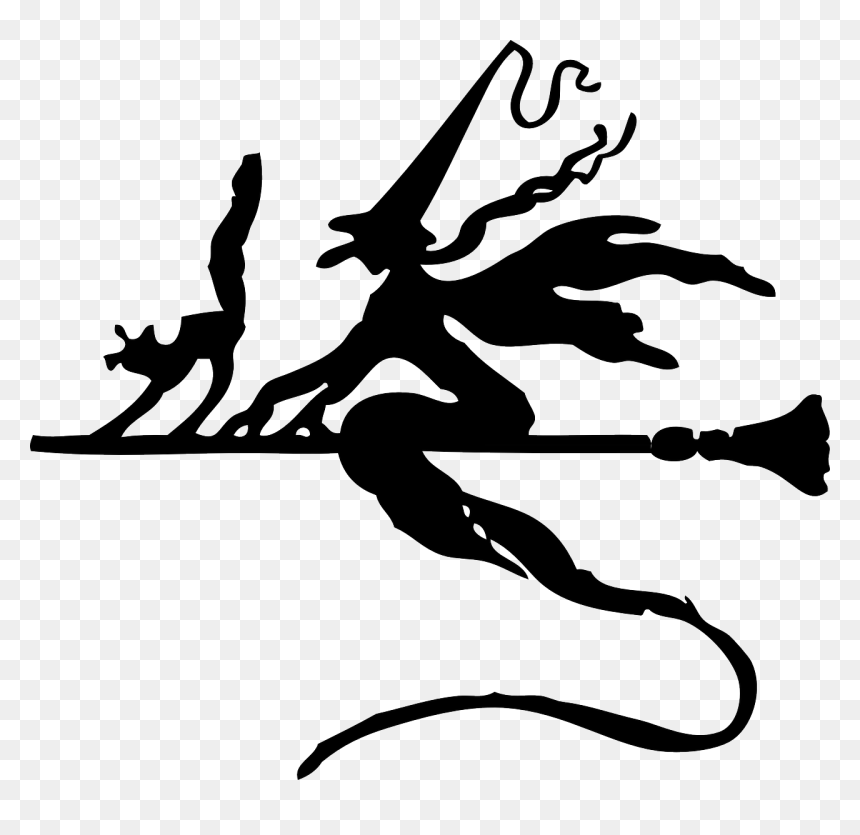 Witch Orange, HD Png Download - flying cat png