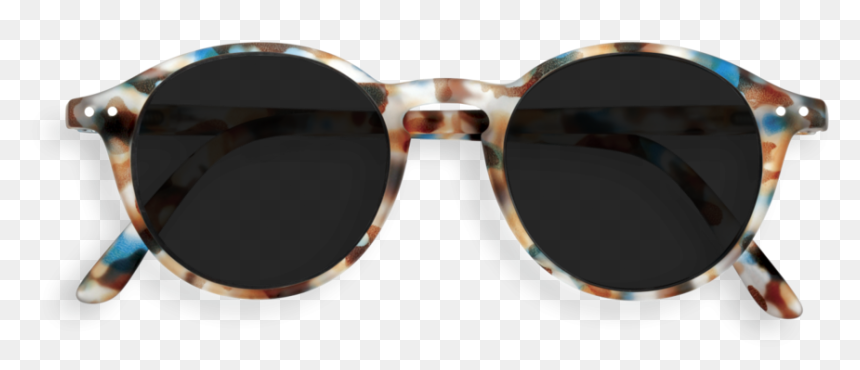 D Sun Blue Tortoise Sunglasses, HD Png Download - sun glasses png