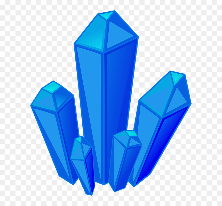 Crystal Clipart, HD Png Download - crystals png