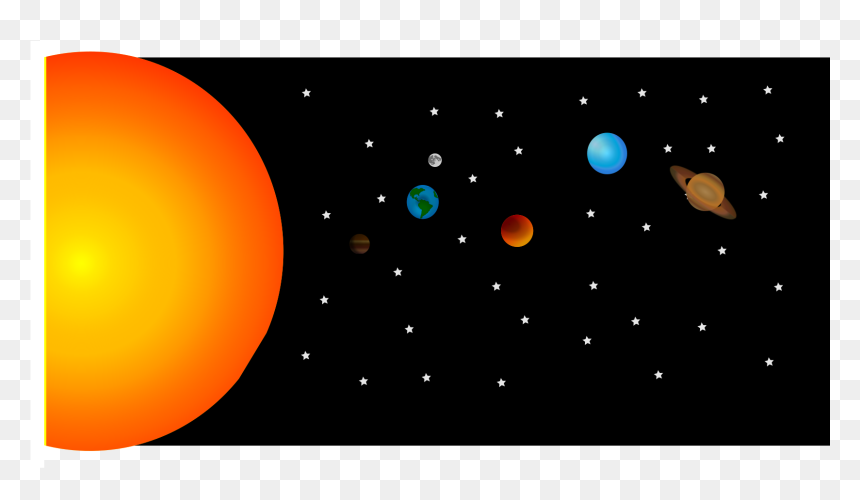 My Solar System Clip Arts - Solar System, HD Png Download - solar system png