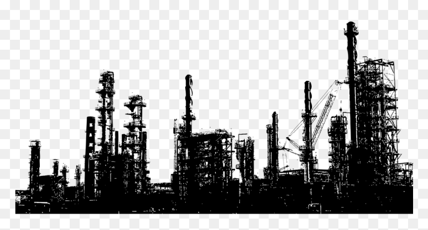 Oil Refinery Clipart, HD Png Download - buildings png