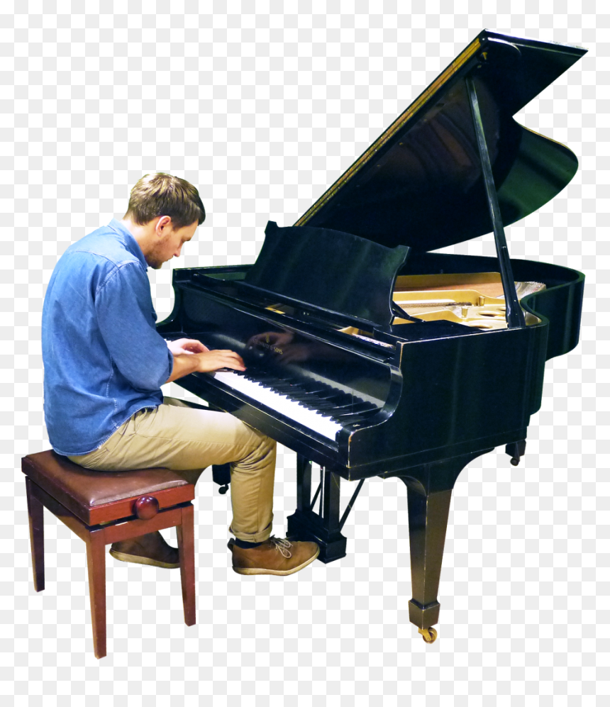 Person Playing Piano Png, Transparent Png - people eating png